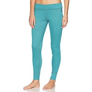 Hot Chillys Turquoise Leggings